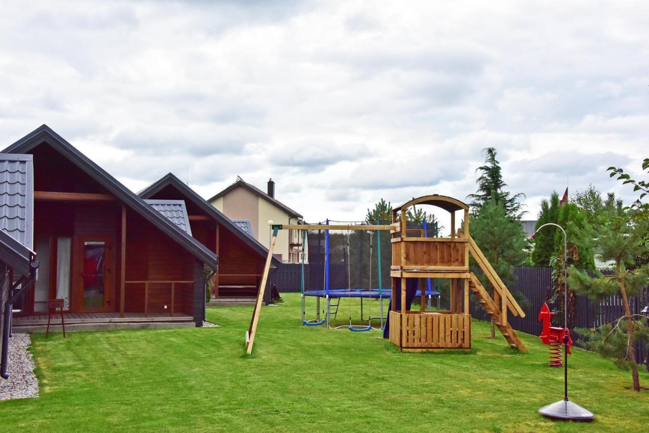 Villa Kotedzai Gulbes Takas Sventojoje Šventoji Esterno foto